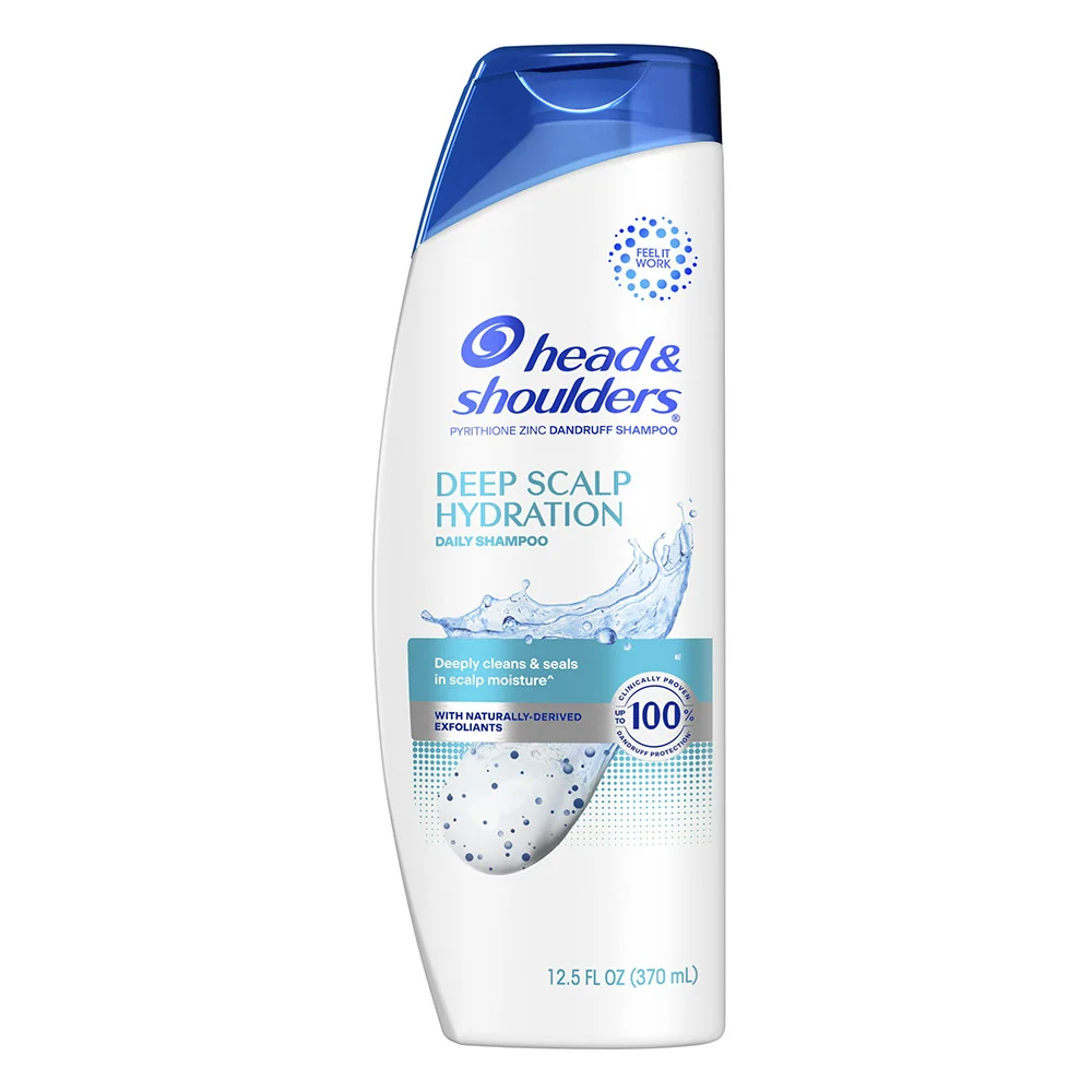Effective Head and Shoulders Dandruff Shampoo Deep Scalp Hydration 12.5 Oz High-Quality