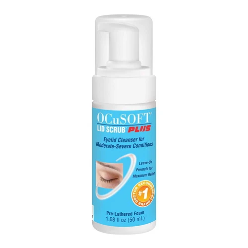 Classic Ocusoft Lid Scrub Plus Formula Foaming Eyelid Cleanser 1.68 Oz Healthy