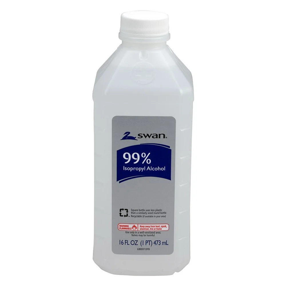Pure Swan Isopropyl Alcohol for Topical Antimicrobial Antiseptic and Sanitizer 16Oz 473ml Smart