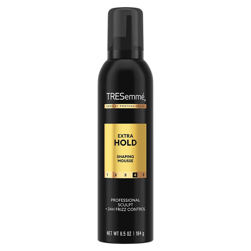 Dependable Tresemme Extra Hold 4 Shaping Hair Mousse for 24Hr Frizz Control 6.5Oz 184g Quality