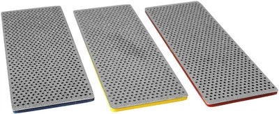 Solid 3 Large Diamond Sharpening Stones Flexible