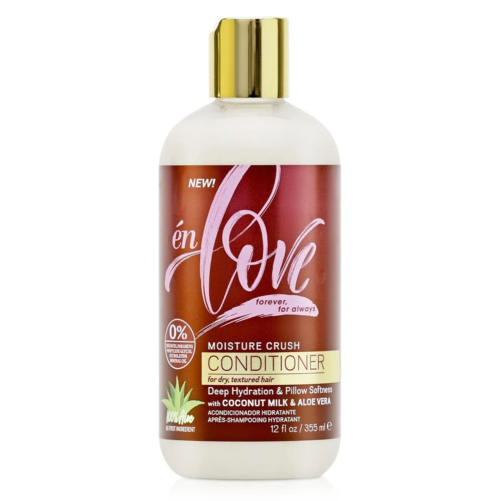 Traditional EN Love Moisture Crush Hair Conditioner with Coconut Milk and Aloe Vera 12Oz 355ml Unique
