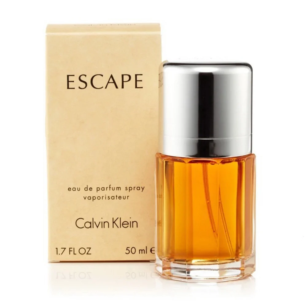 Verified Calvin Klein Escape Eau De Parfum Spray for Women Fresh Floral Fruity Everyday Fragrance 1.7Oz 50ml Eco-Friendly