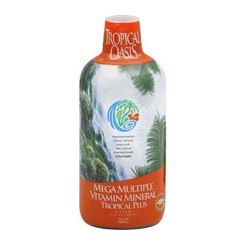 Authentic Tropical Oasis Tropical Plus Mega Multivitamins And Minerals - 32 Oz Innovative