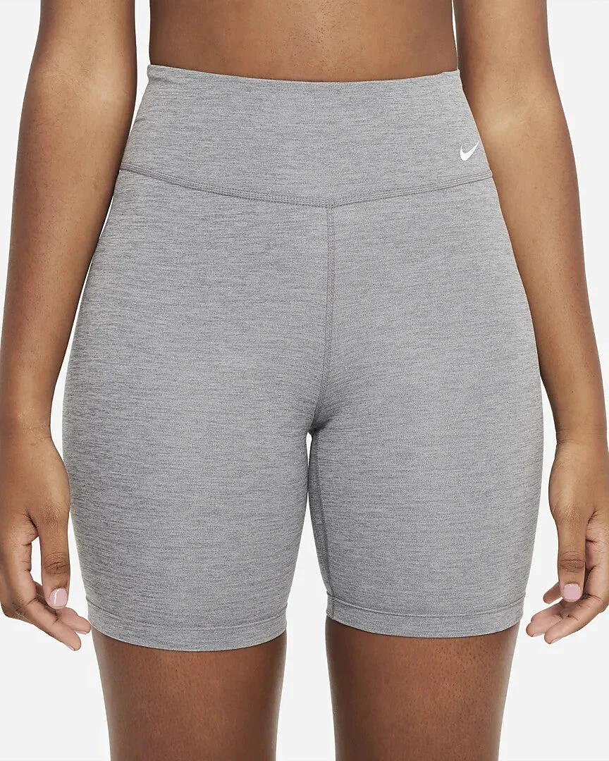 Clean Nike Women's One Mid-Rise 7 Biker Shorts Traditional