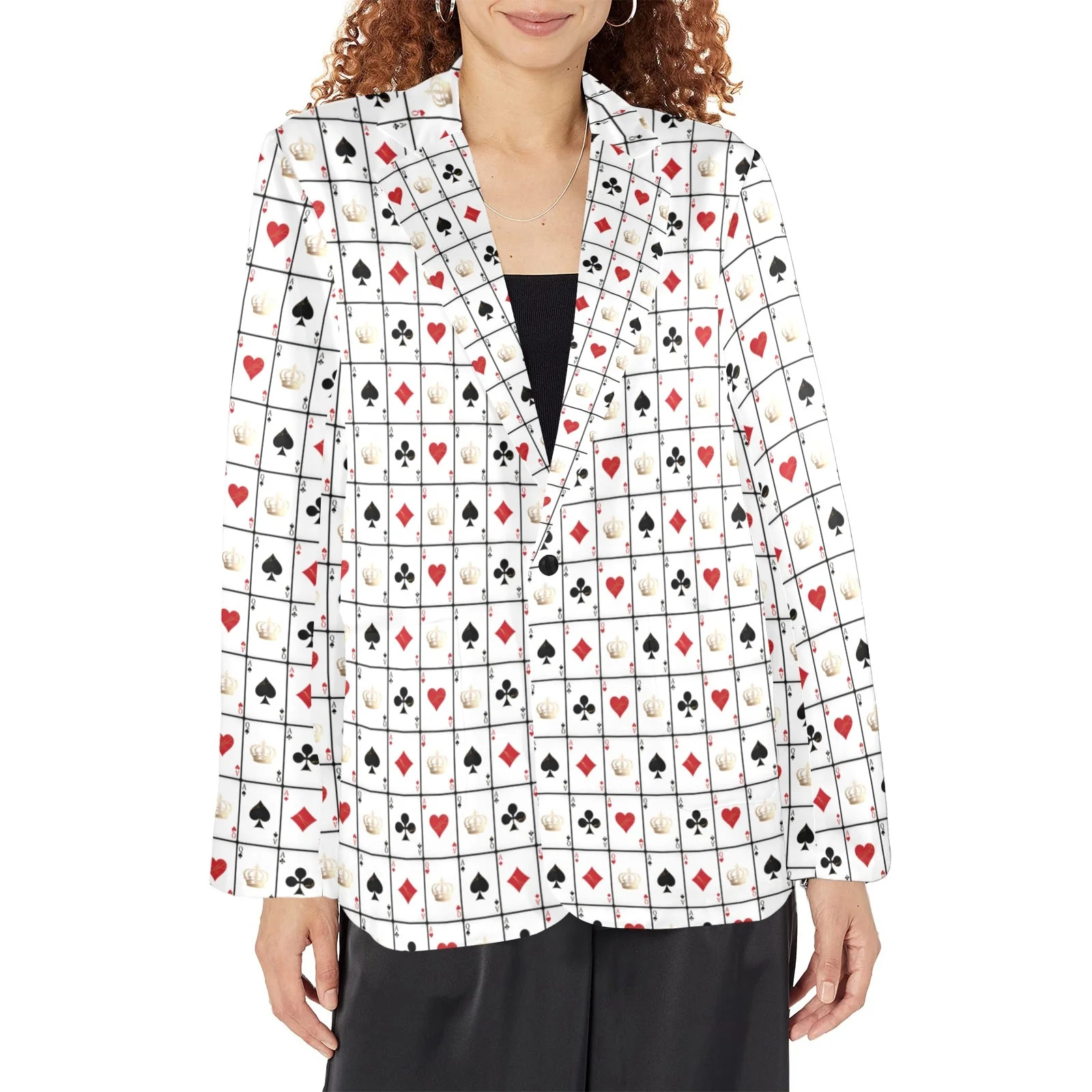 Traditional Baha Ranch Vegas Blackjack Women's Western Blazer Luxury