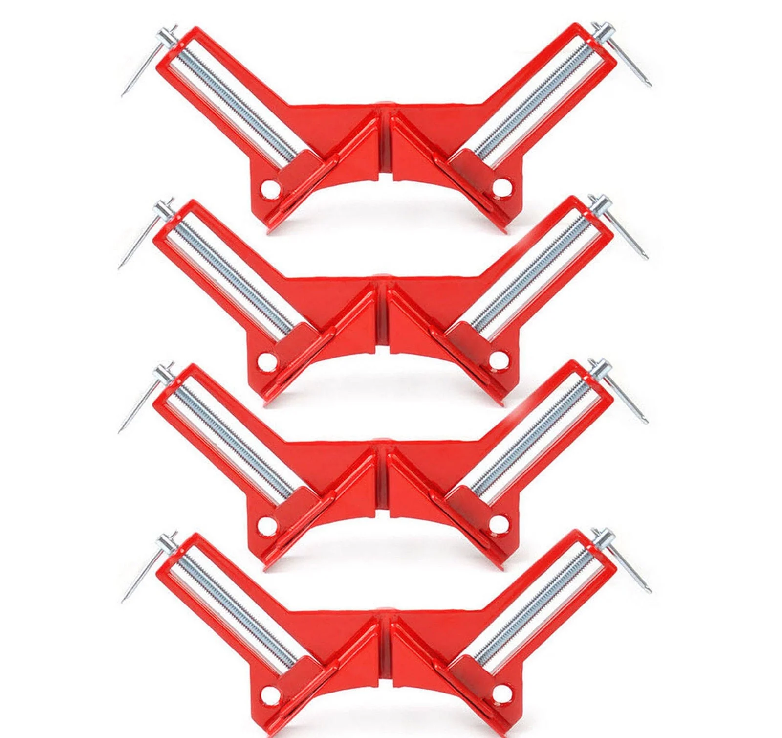 High-End 4 Pack of Picture Frame Corner Miter Angle Clamp Healthy