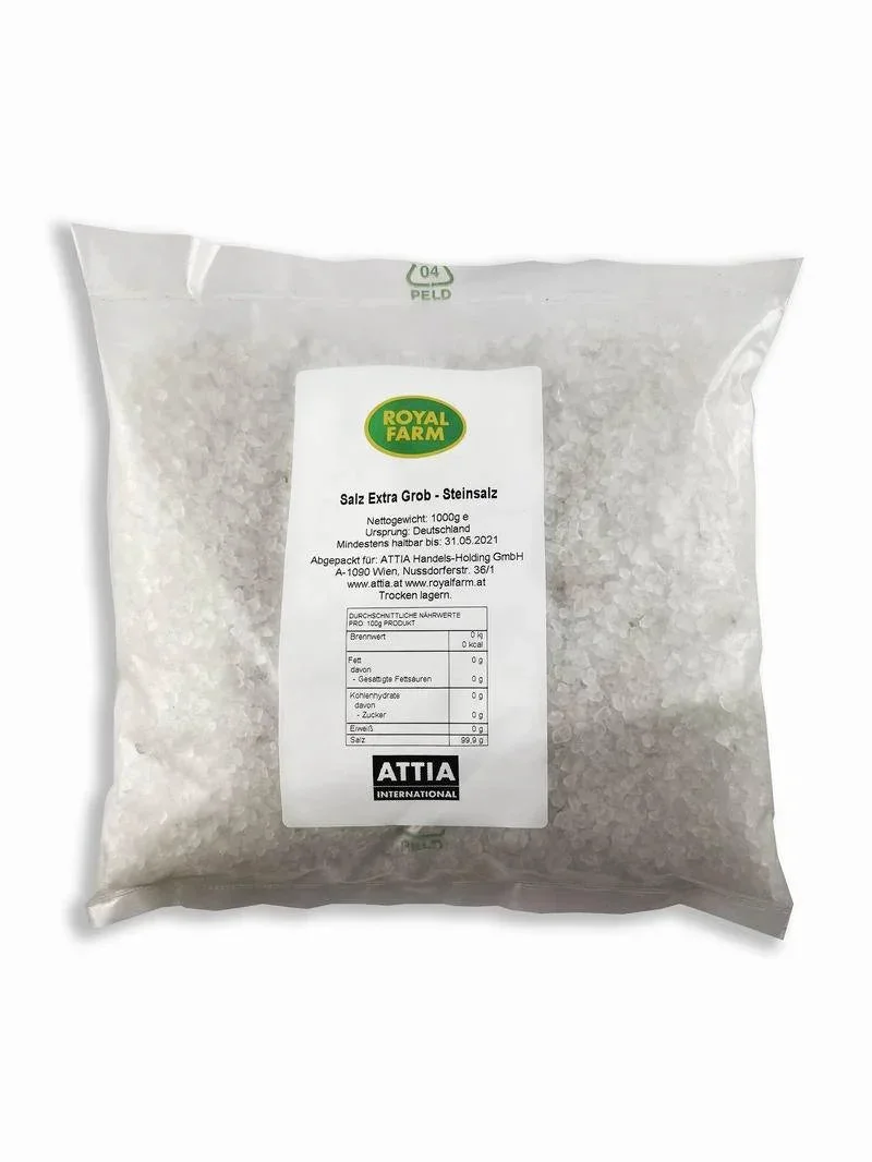 Solid coarse rock salt Crafted