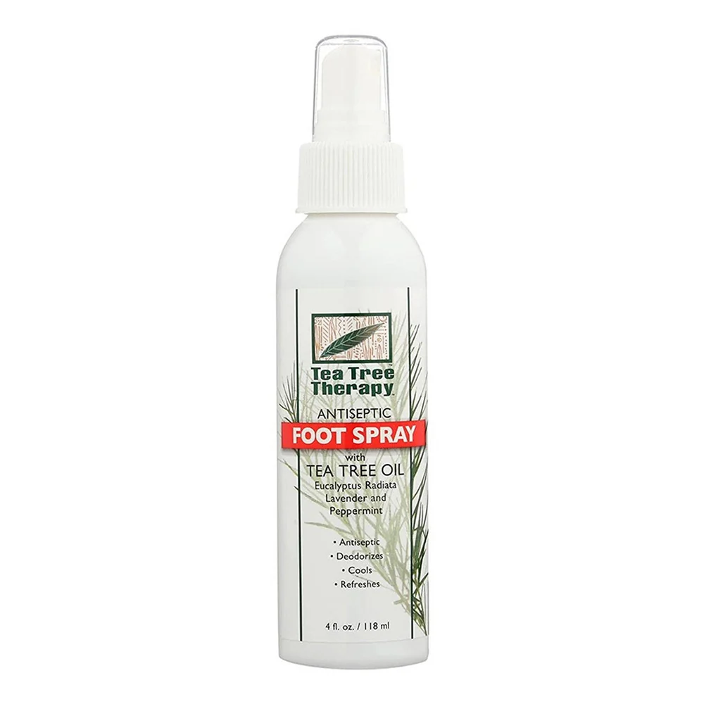 High-Performance Tea Tree Therapy Foot Spray Antiseptic 4 Oz Fast