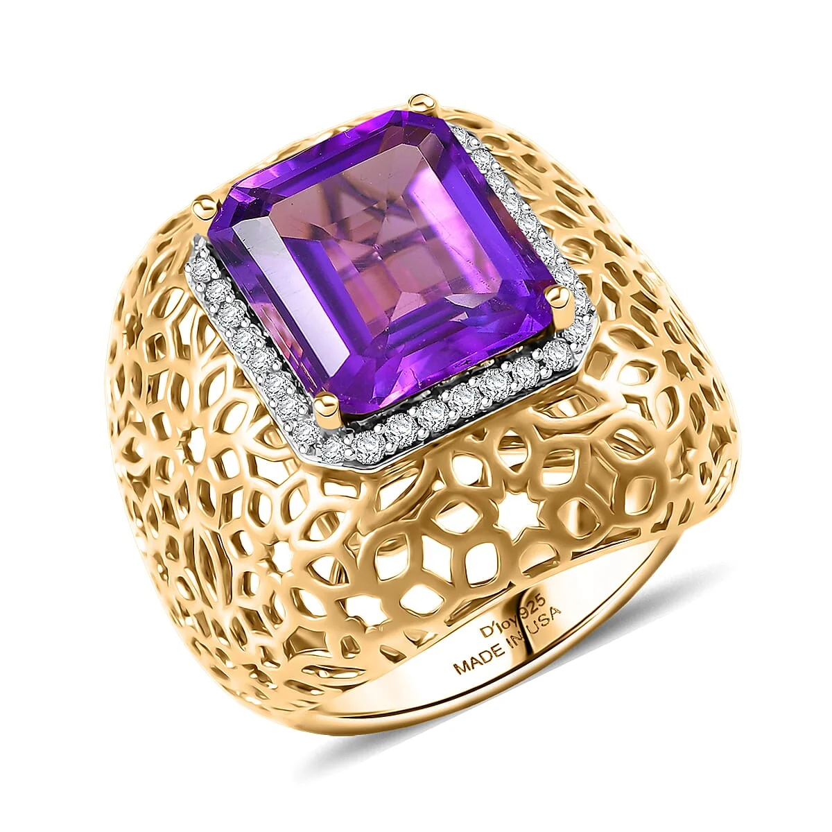 Secure HomeJewelryRingsHalo Rings 8435771 High-Grade
