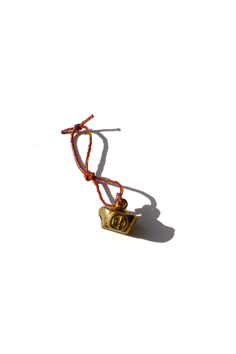 Smart keychain - brass ingot bell Premium Material