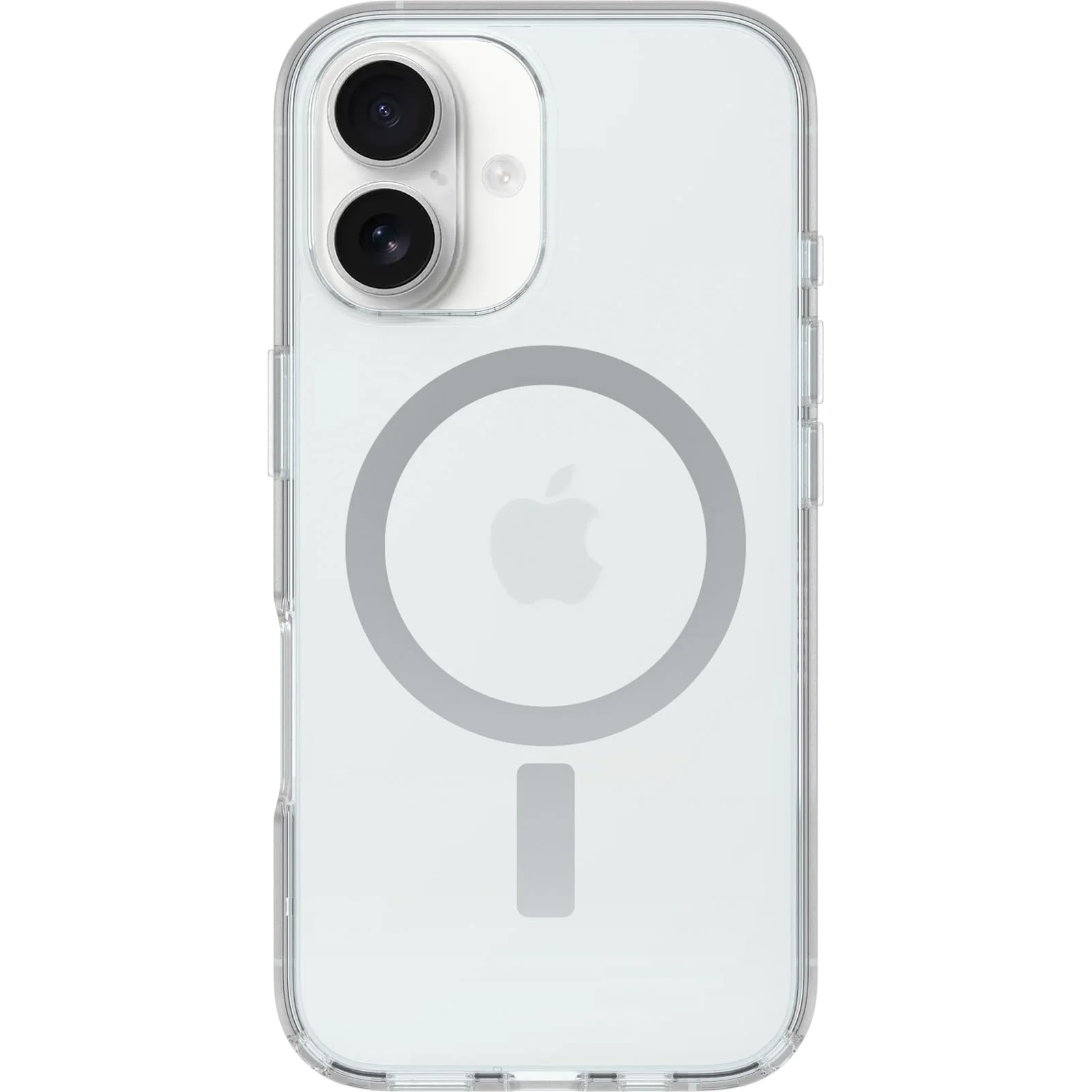Elegant OtterBox iPhone 16 Only - Symmetry Series Clear Case - Clear - with Camera Control - Snaps to MagSafe - Ultra-Sleek - Raised Edges Protect Camera Screen - Retail Packaging Minimalist