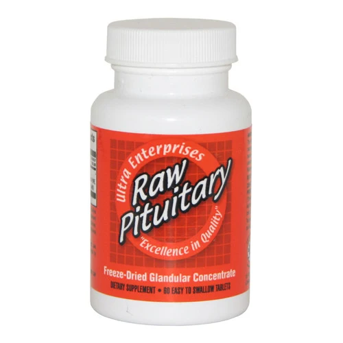 Organic Ultra Enterprises Raw Pituitary ze Dried Glandular Concentrate Supplement Tablets 60 Ea Official