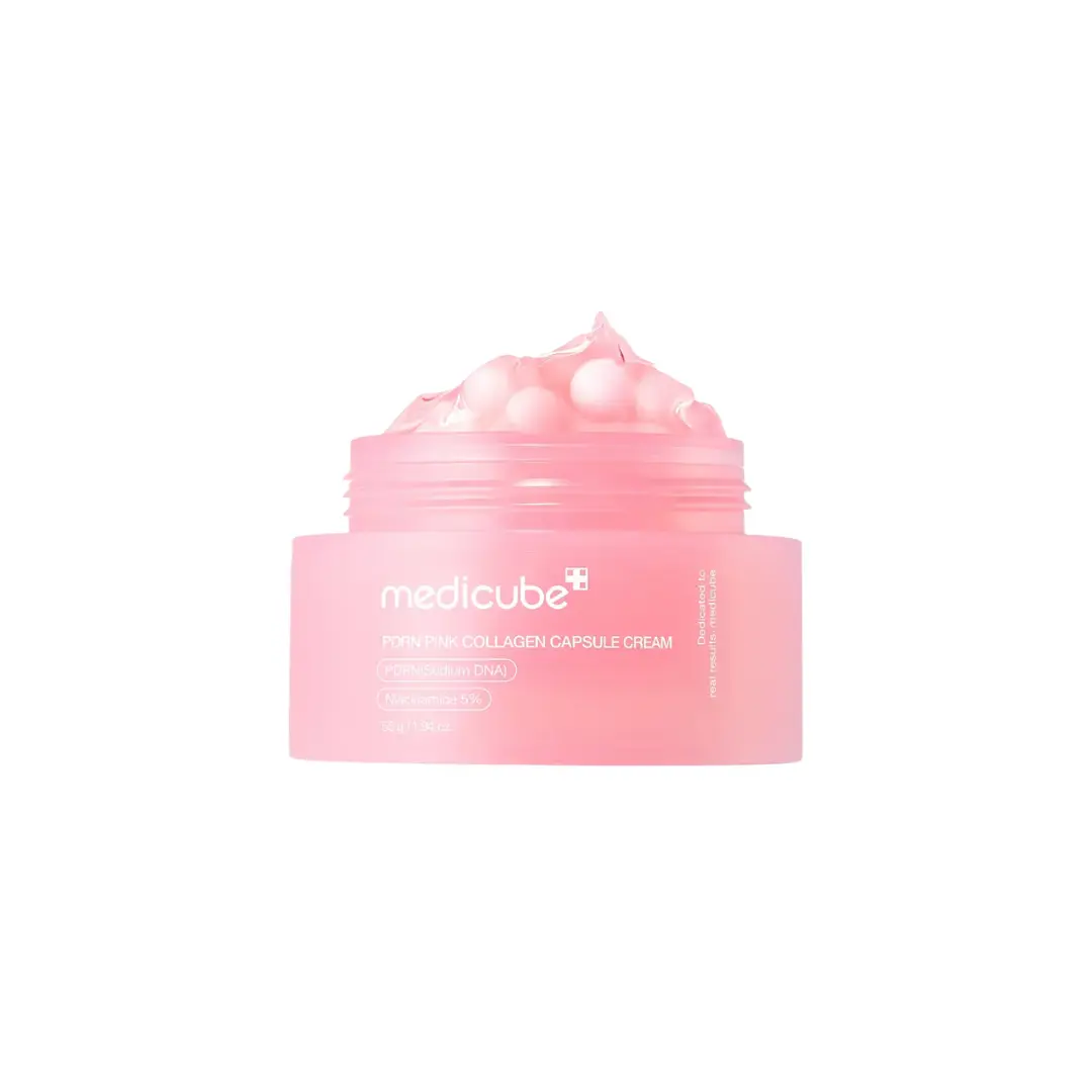 Elegant Medicube PDRN Pink Collagen Capsule Cream Fine