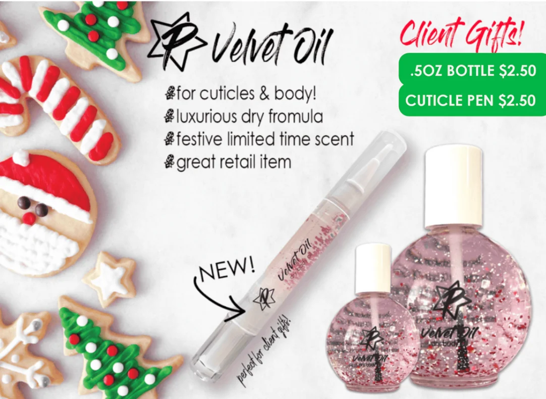 Clean Santa's Milk Cookies Cuticle Oil - Great Client Gifts Practical