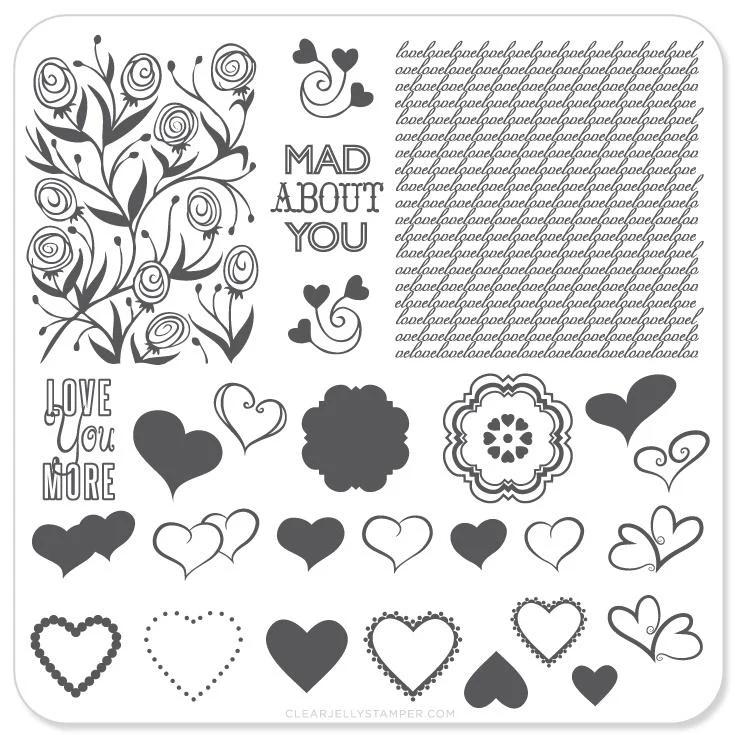 Detailed Layers of LoVe CjS V-04 - CJS Small Stamping Plate Proven