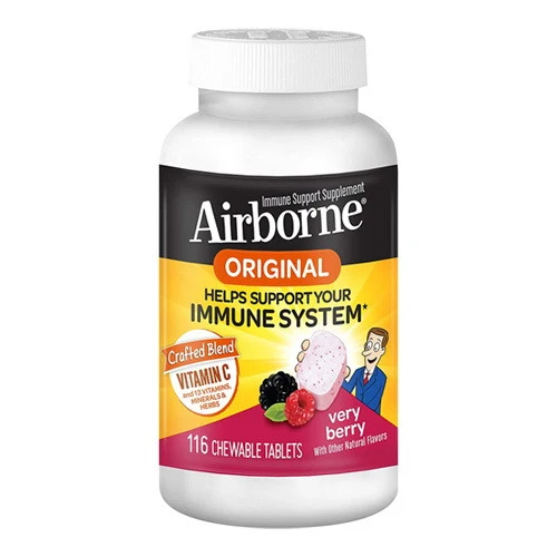 User-Friendly Airborne Immune Support Very Berry Gummies 42 Ea Premium