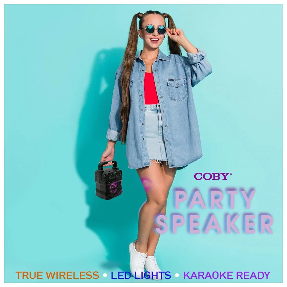 Smart Coby Portable Wireless Bluetooth Mini Party Speaker 1 Ea Specialty