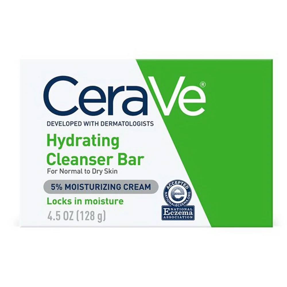 Traditional CeraVe Hydrating Cleansing Bar for Normal to Dry Skin 4.5 Oz Superior