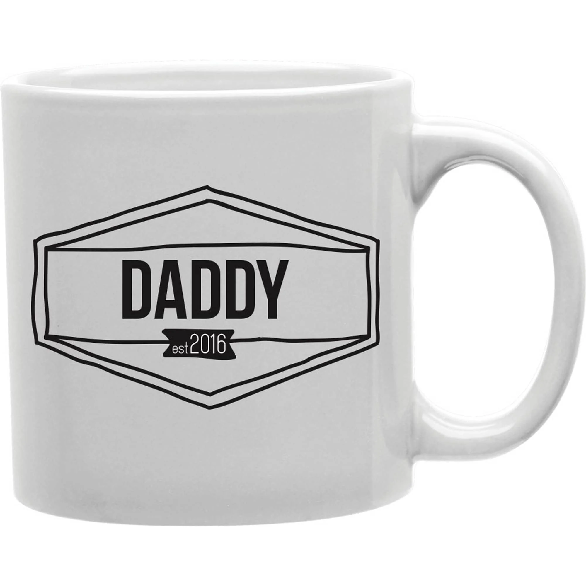 Sustainable Daddy Est. 2016 Coffee and Tea Ceramic Mug 11oz High-Quality