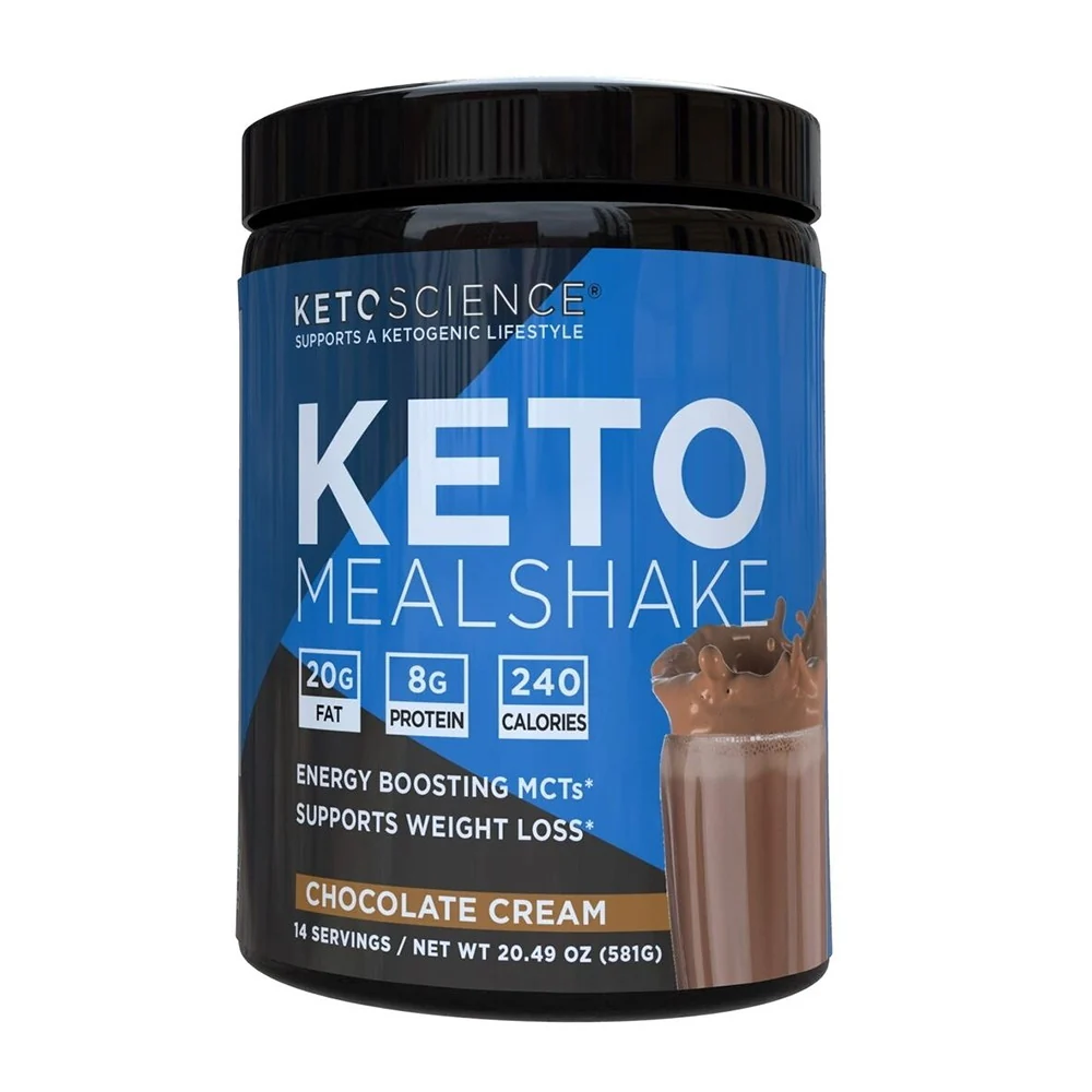 Classic Keto Science Ketogenic Meal Shake Chocolate Cream Powder 14 servings 20.49 Oz Premium Material