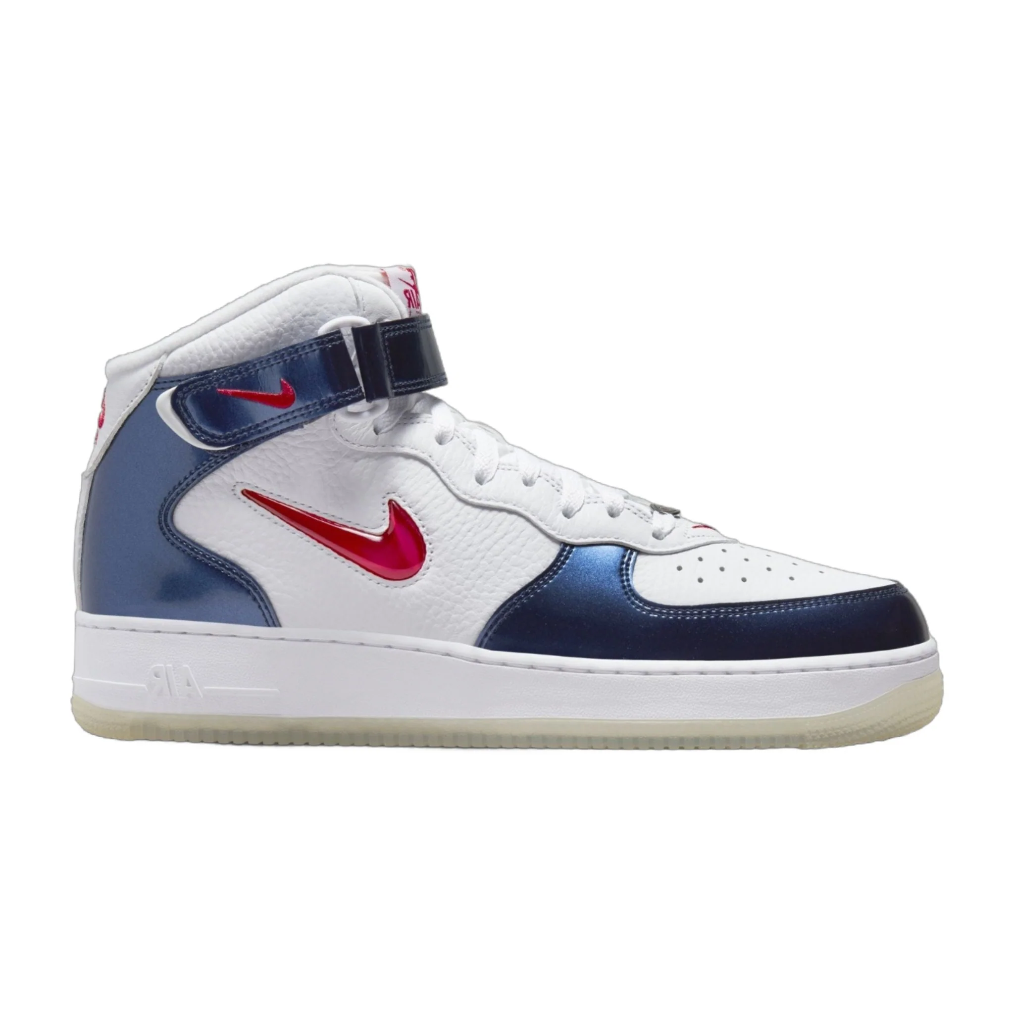 World-Class Nike Men's Air Force 1 Mid Qs 'Independence Day' Sneakers Breathable