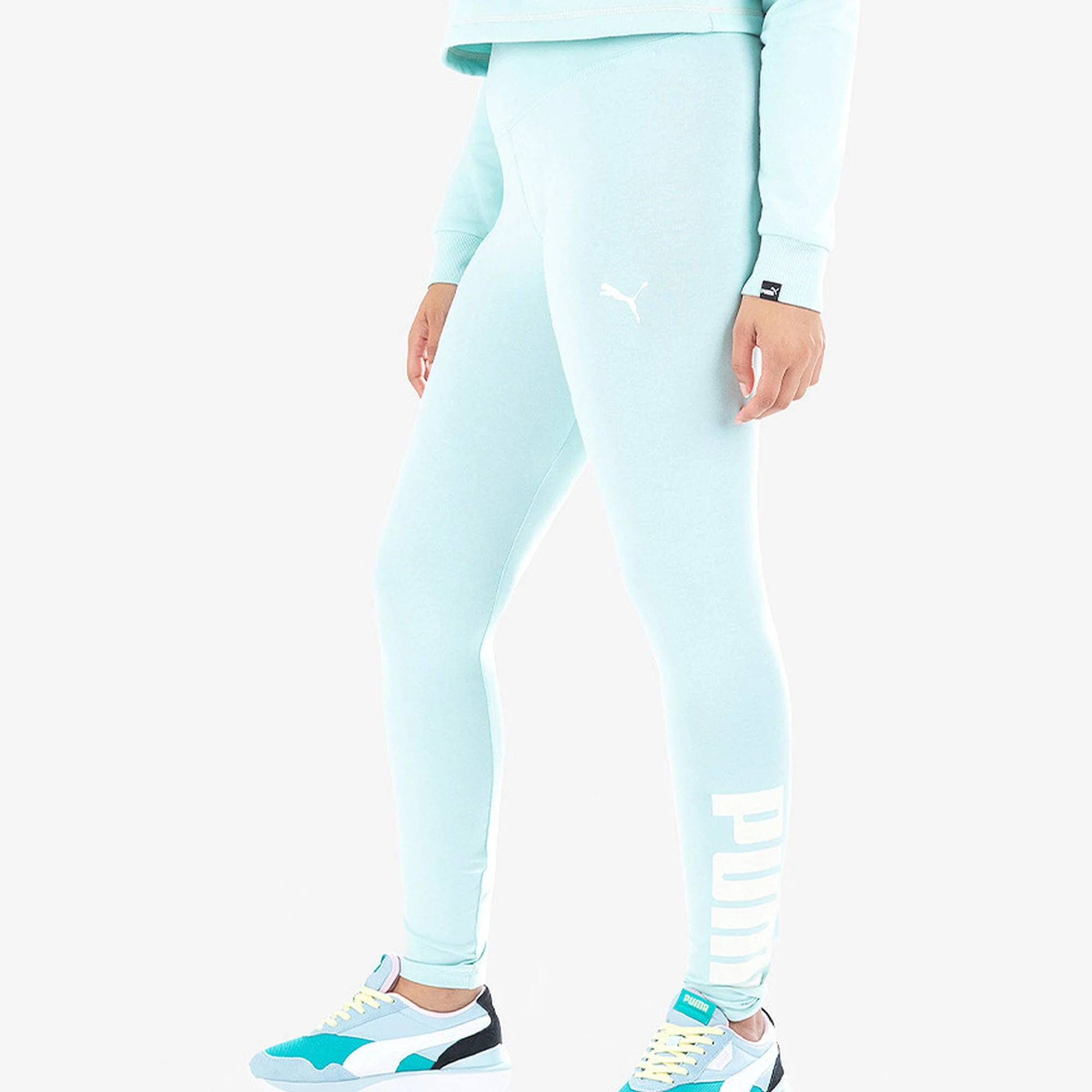 Sustainable Puma Women's Athletic Logo Tight Tights Dependable