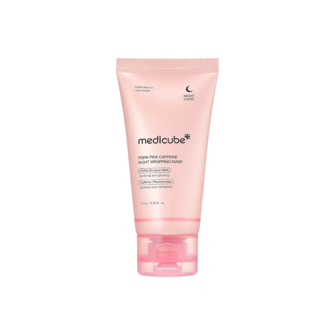 Sophisticated Medicube PDRN Pink Caffeine Night Wrapping Mask 75ml Genuine