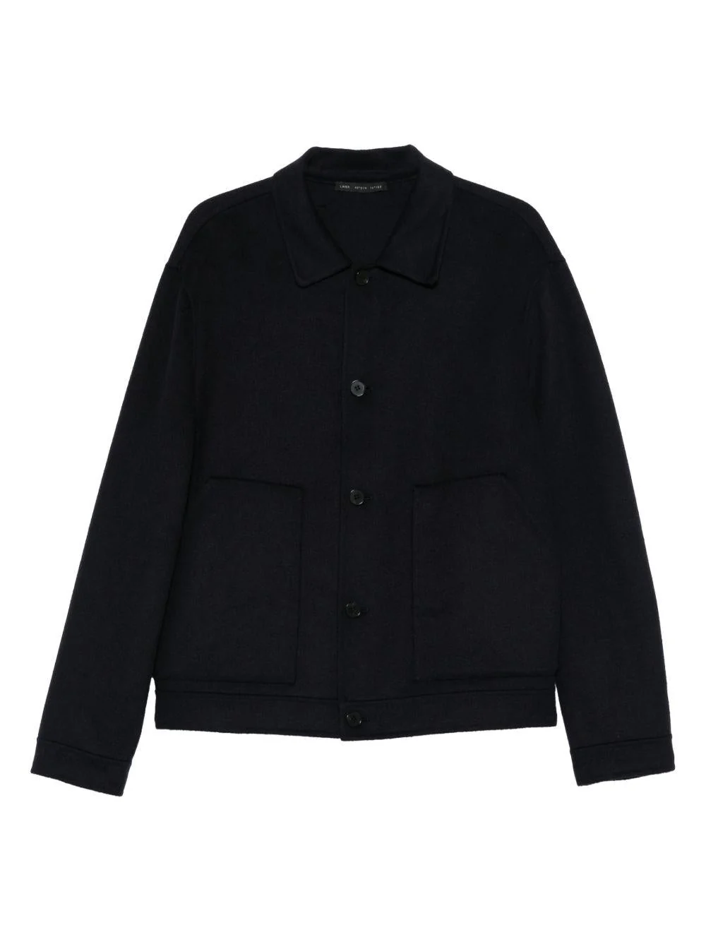 Sophisticated Wool Jacket Blue User-Friendly