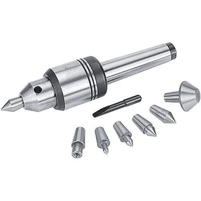 Traditional MT2 2 Mt 2 Morse Taper Live Center Chuck Attachment Tool Set for Metal Lathe Genuine