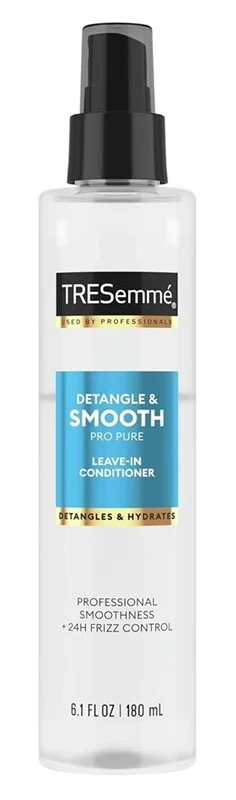 Versatile Tresemme Pro Pure Leave In Conditioner Detangle and Smooth Frizz Control 6.1Oz 180ml Organic