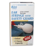 Modern Cara Ear Syringe With Safety Guard 3 Oz Capacity - 1 Ea Premium
