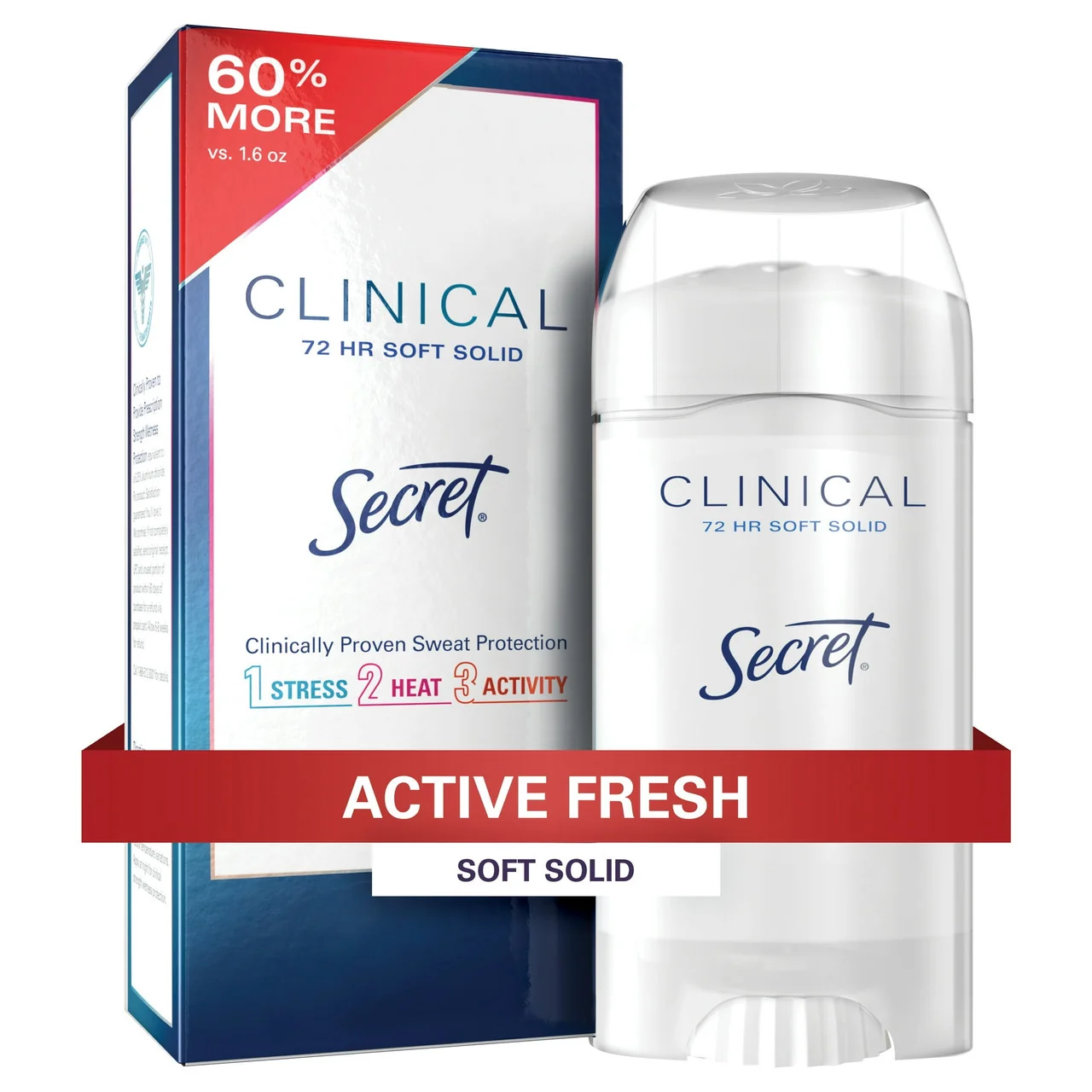 Elegant Secret Clinical Strength Sport Marathon Fresh Scent - 2.6 Oz Green