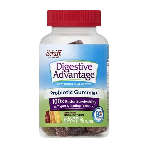 Fast Schiff Digestive Advantage Daily Probiotic Gummies 80 Ea Elegant