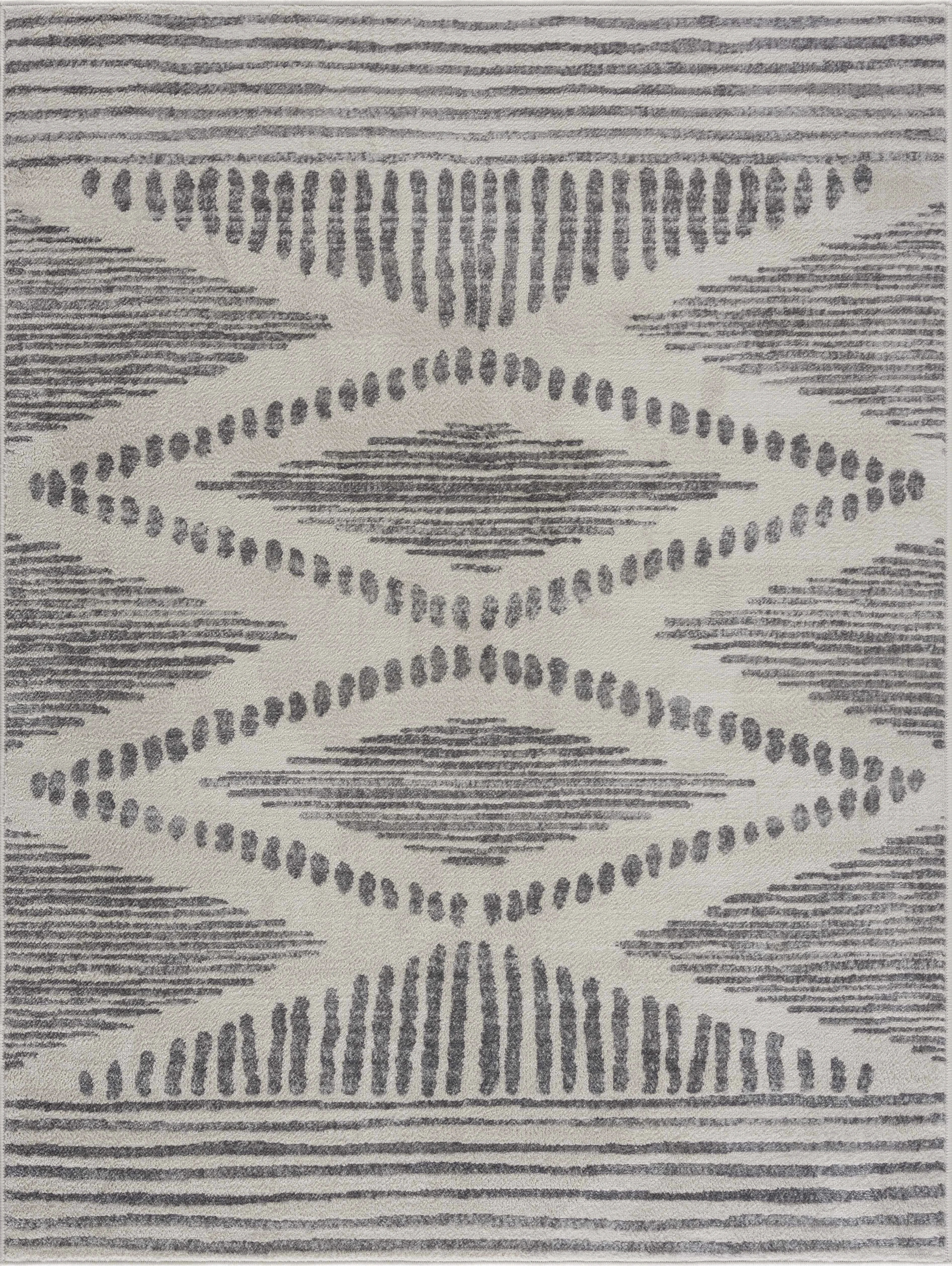 Powerful Tigrisis Ivory 2327 Area Rug - Expertly Made