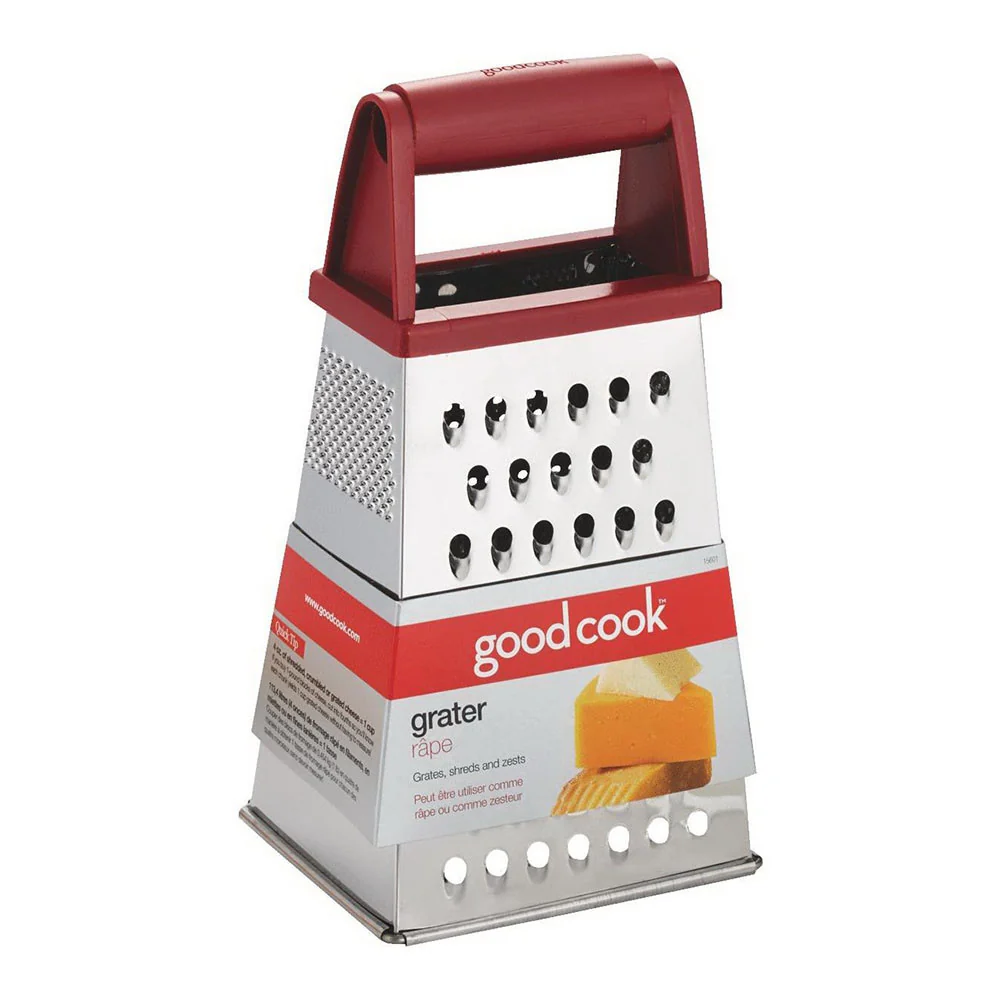 Refined Goodcook 4 Sided Stainless Steel Grater 1 Ea Pure