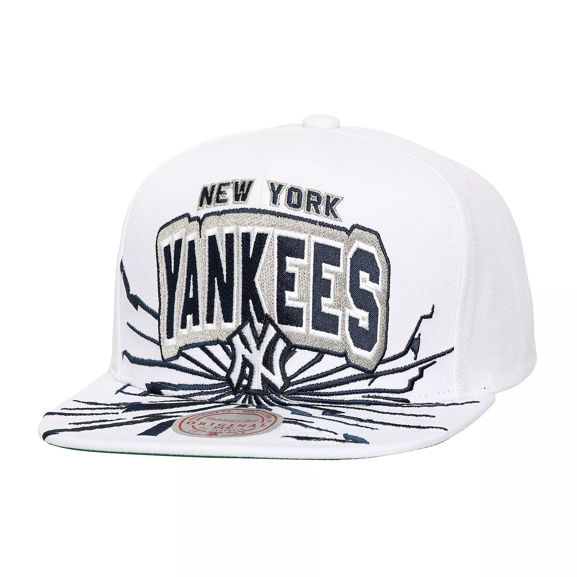 Authentic Mitchell Ness Men's MLB Aftershock Snapback Yankees Snapback Caps Specialty