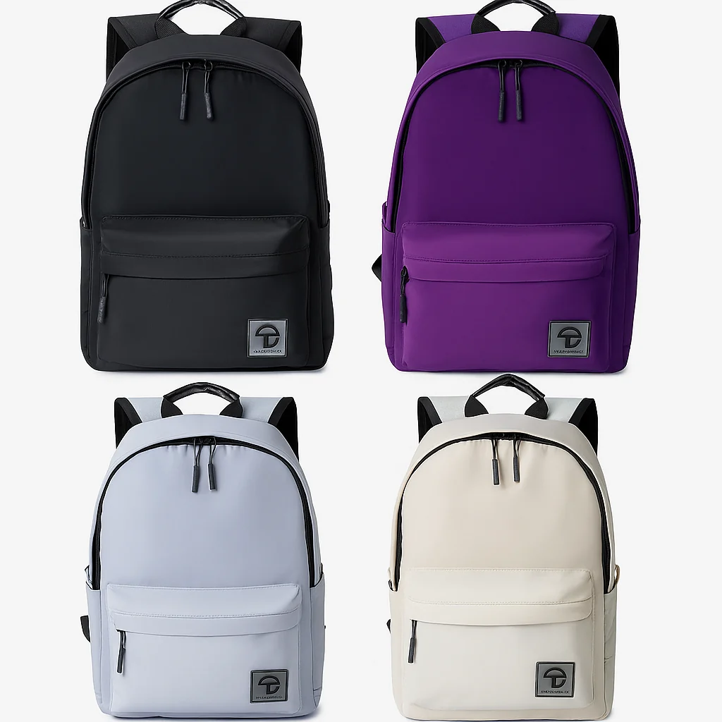 Solid Talmont Small Waterproof Backpack – Lightweight Travel Daypack for Women Men Fits 13 Laptop – Gym College Beach Everyday Bag Long-Lasting