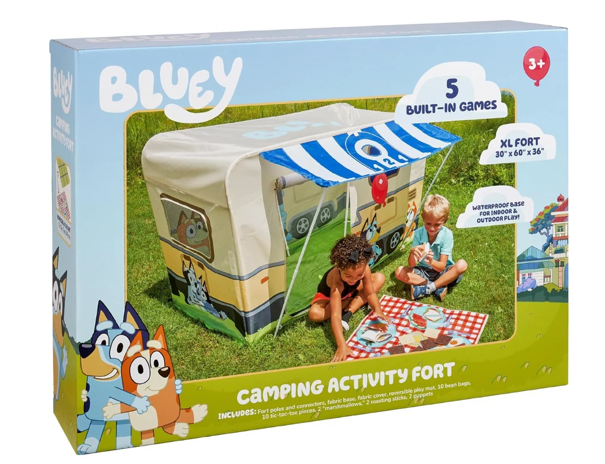 Selected Bluey Camping Activity Fort Classic