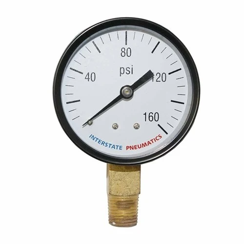 Elegant G2012-160 2 160 PSI 1 4 NPT Bottom Mount Pressure Gauge Efficient