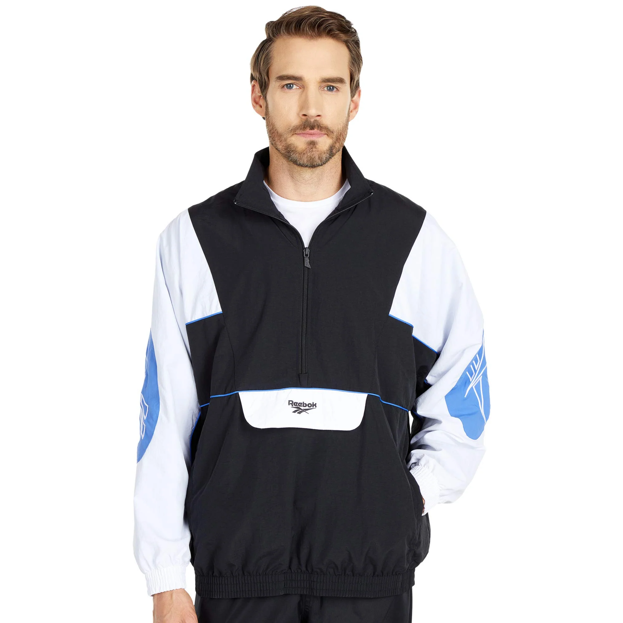 High-Performance Reebok Men's Classics Electrogen Half Zip Anorak Secure