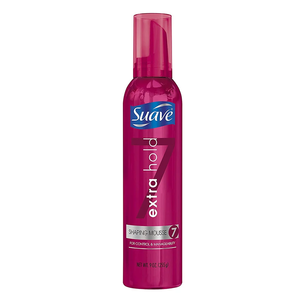 Responsible Suave Extra Hold Shaping Mousse 7 9 Oz Enhanced