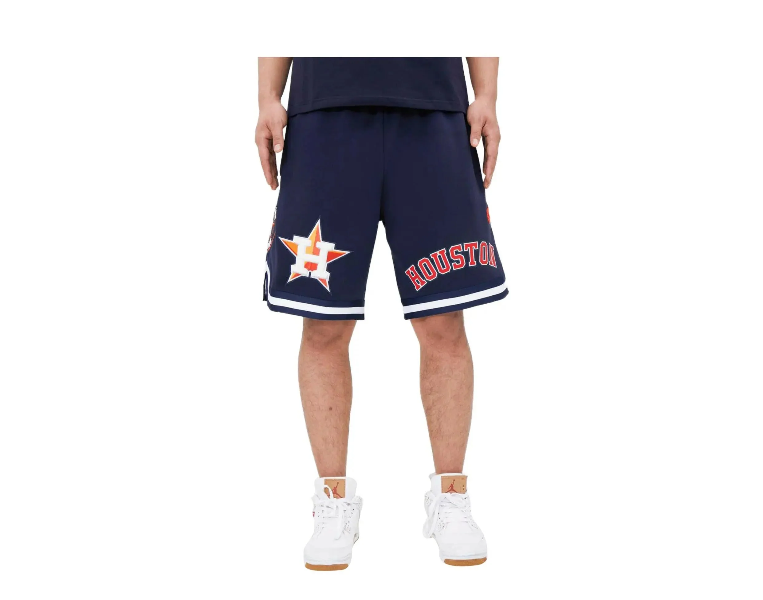 Trusted Pro Standard Houston Astros Pro Team Men Jogger Shorts Midnight Navy High-Performance