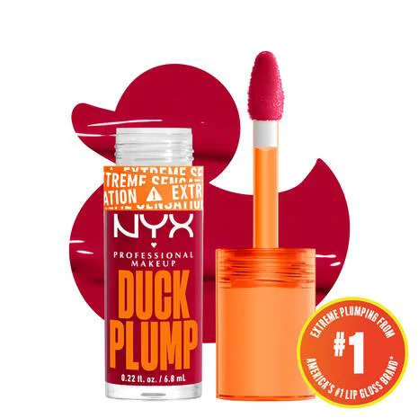 Soft Nyx Professional Makeup Duck Plump High Pigment Plumping Lip Gloss 14 HALL OF FLAME Prestigious