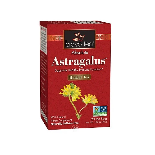 First-Class Bravo Tea Absolute Astragalus Herbal Tea Bags 20 Ea User-Friendly