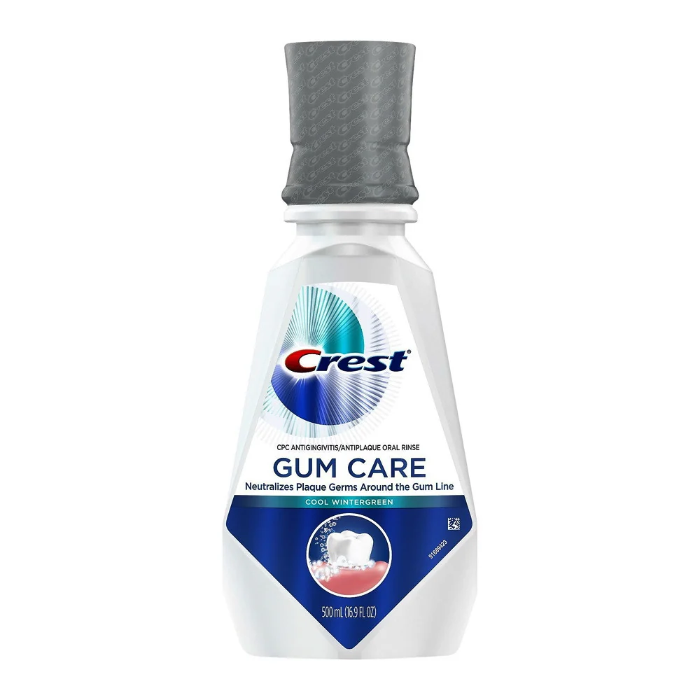 Prestigious Crest Gum Care Mouthwash Cool Wintergreen 16.9 Oz Specialty