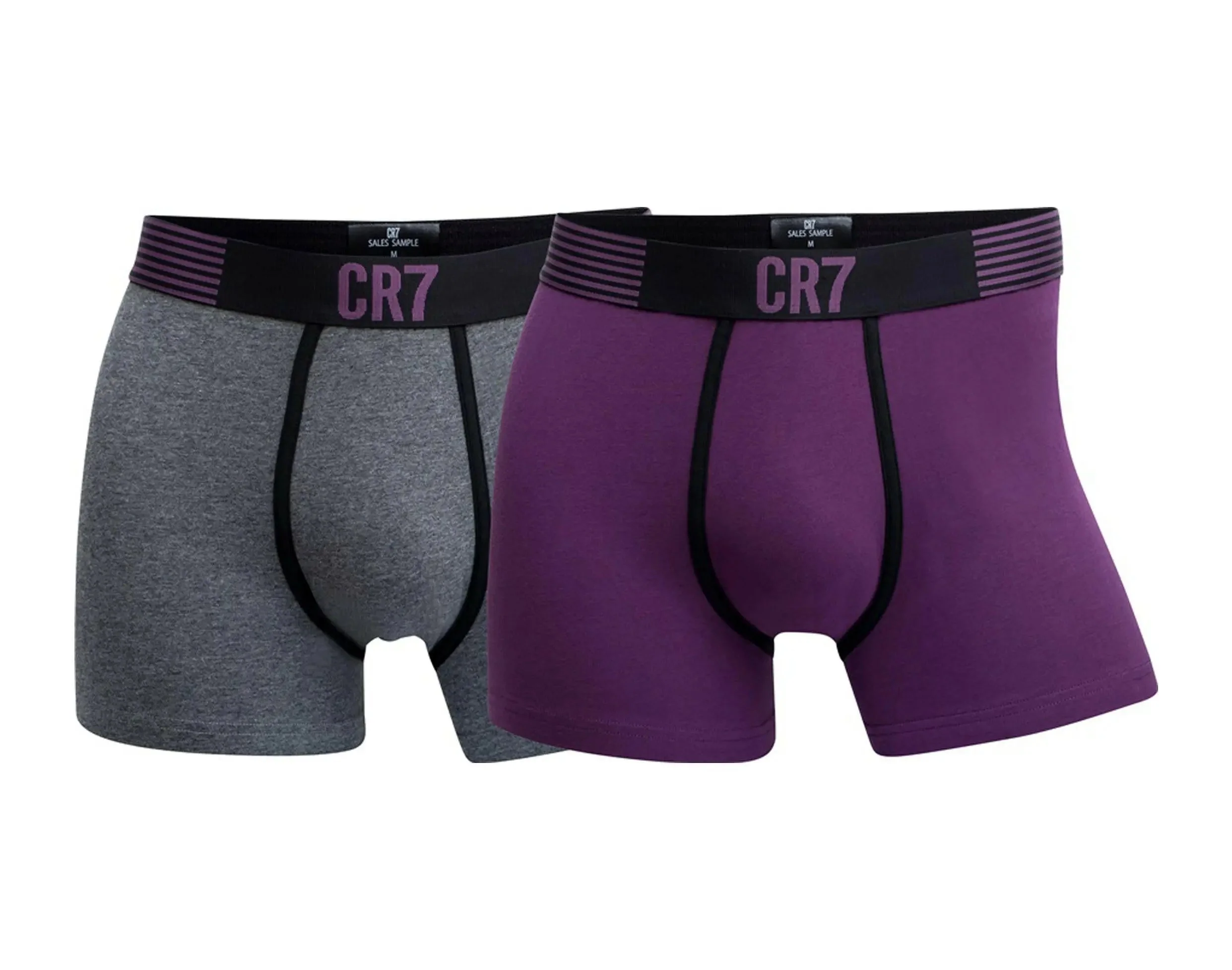 Fine Crafted Cristiano Ronaldo CR7 Fashion 2-Pack Trunk Boxer Briefs Men's Underwear Safe