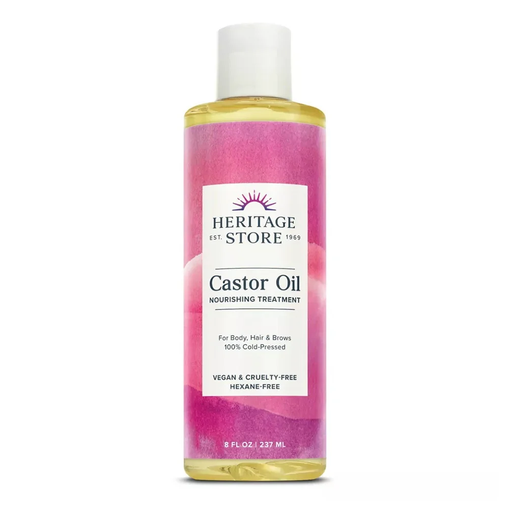 Stylish Heritage Store The Palma Christi Castor Oil 8 Oz Natural