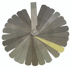 Traditional Precision Steel Feeling Feeler Gauge Spark Plug Gapping Gapper Gap Tool Set Carefully Designed