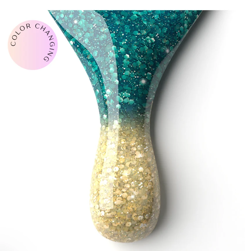 Crafted Atlantis Mood Polish DUO - Gel Polish Lacquer PMMDS46 Trendy
